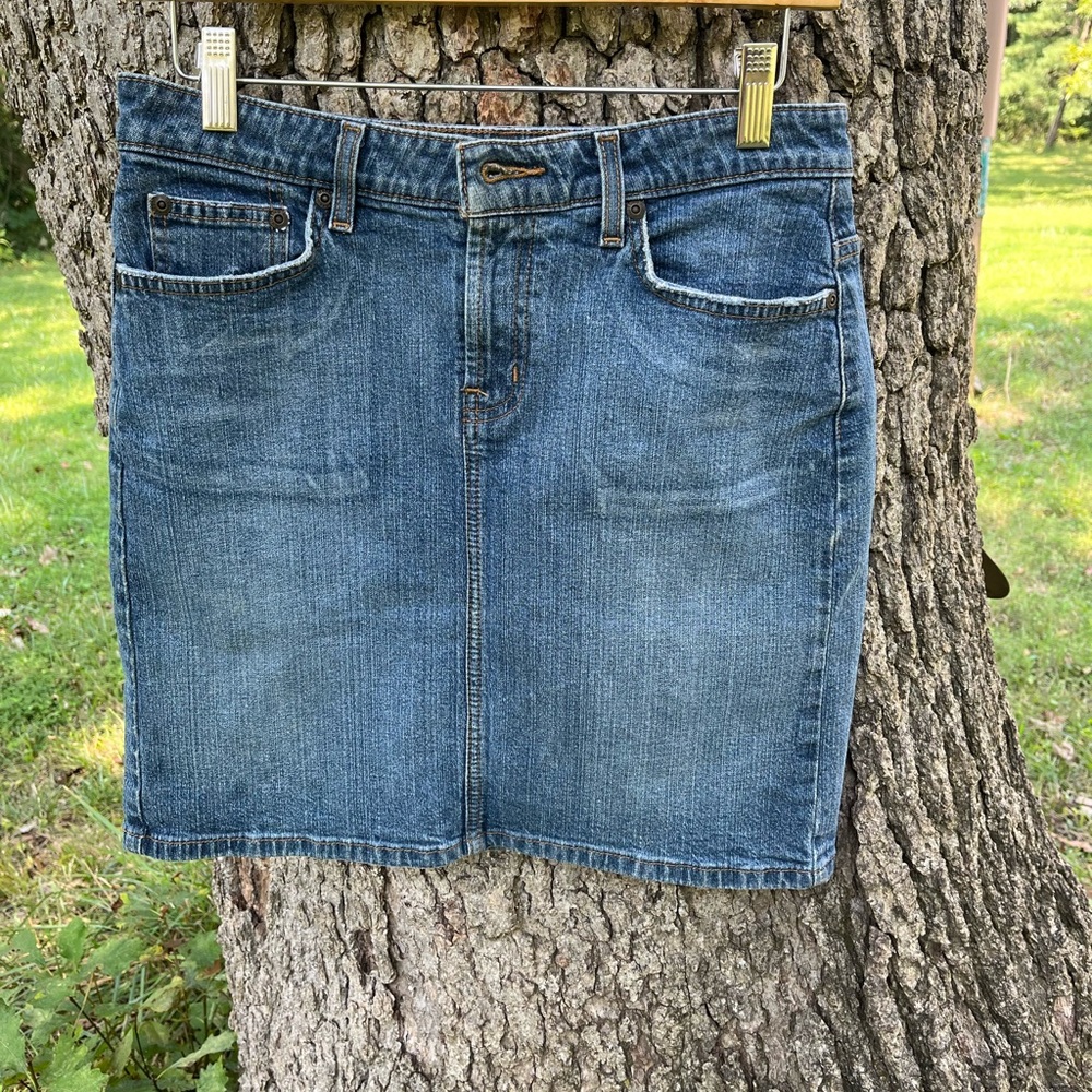 Mossimo Jean Skirt in size 8